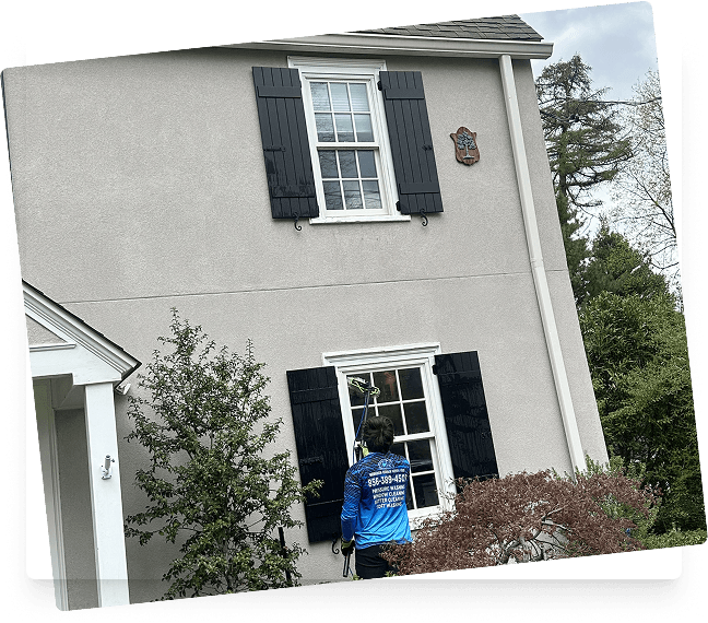 House with clean windows